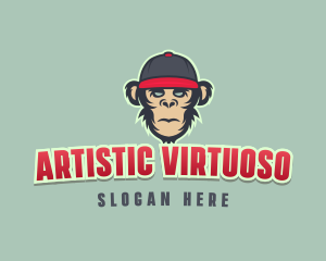 Urban Monkey Cap logo design