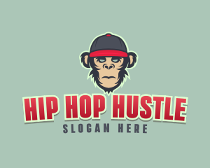 Urban Monkey Cap logo design