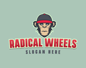 Urban Monkey Cap logo design