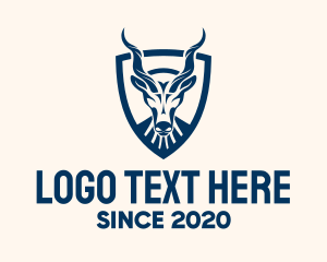 Blue Antelope Badge logo