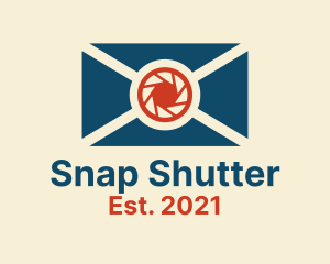 Shutter Mail Envelope  logo