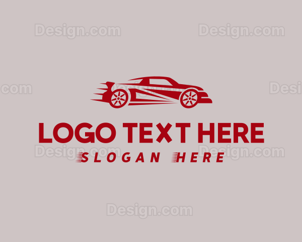 Red Fast Automobile Logo
