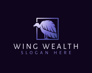 Wild Vulture Bird logo