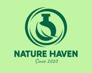 Natural Green Medicine logo design