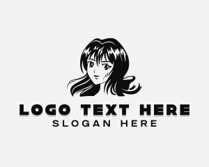 Manga Anime Woman logo