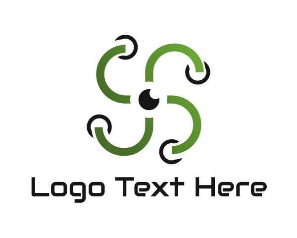 Green Camera logo example 1