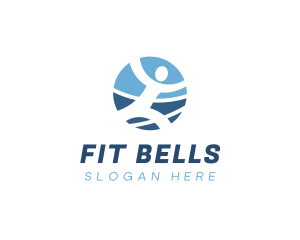 Health Fitness Athlete logo design