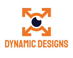 Eye Arrows Visual logo