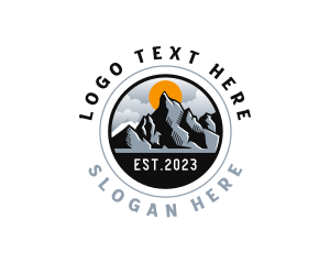 Outdoor Trekking Mountain logo