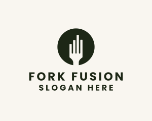 Fork Food Restaurant logo design