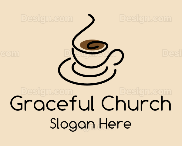 Simple Coffee Cup Logo