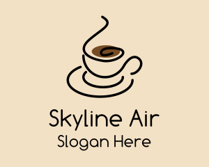 Simple Coffee Cup logo