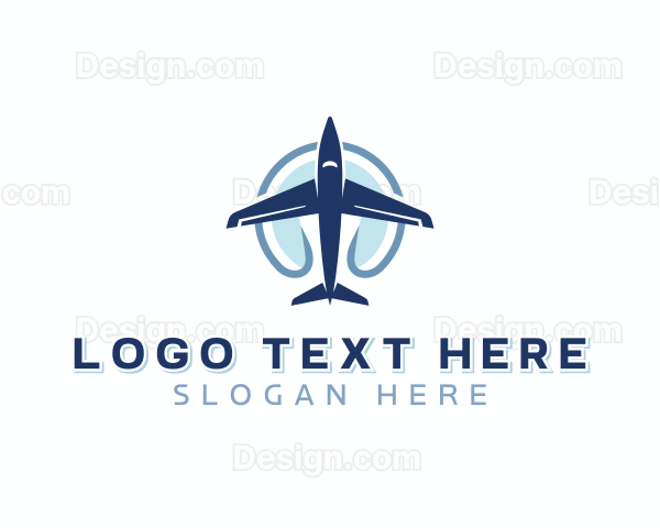 Aviation Flight Pilot Logo