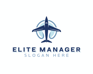 Aviation Flight Pilot Logo