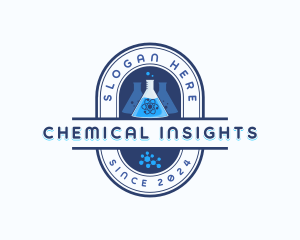 Chemistry Research Flask logo