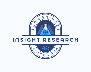 Chemistry Research Flask logo