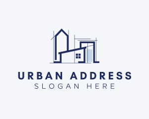 Urban Property Architect logo design