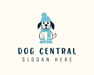 Winter Dog Clothing logo design