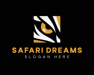 Animal Safari Tiger logo design