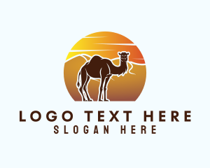 Sun Desert Camel logo