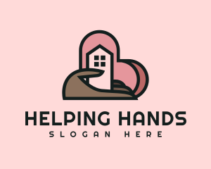 Home Orphanage Charity logo design