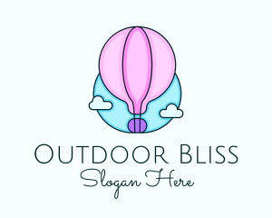 Hot Air Balloon Daycare logo design