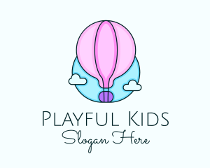 Hot Air Balloon Daycare logo design