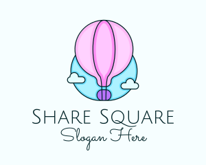 Hot Air Balloon Daycare logo design