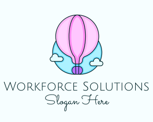 Hot Air Balloon Daycare logo design