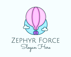 Hot Air Balloon Daycare logo design