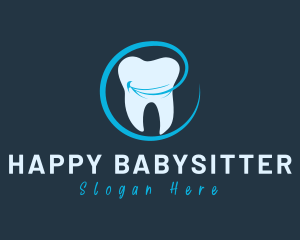 Happy Smile Tooth logo design