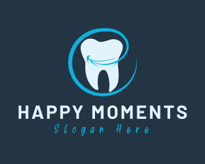 Happy Smile Tooth logo design