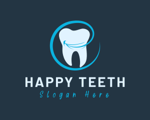 Happy Smile Tooth logo