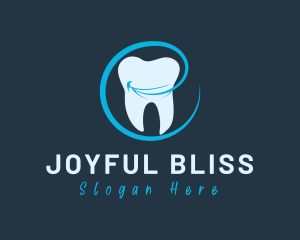 Happy Smile Tooth logo design