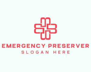 Medical Red Cross logo design