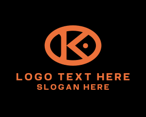 Modern Generic Marketing Letter K logo