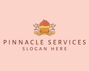 Organic Cupcake Dessert  logo