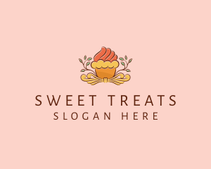 Organic Cupcake Dessert  logo