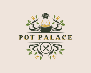 Restaurant Soup Pot logo design