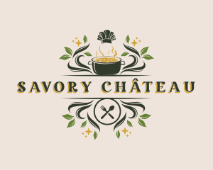 Restaurant Soup Pot logo design