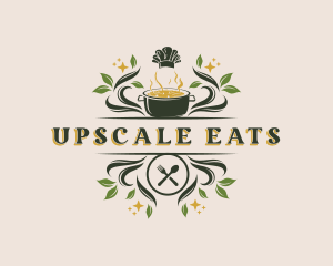 Restaurant Soup Pot logo design