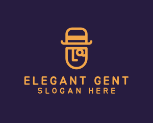 Gentleman Investigator Hat logo