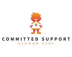 Community Shelter Care logo design