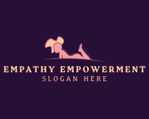 Woman Spa Wellness logo design