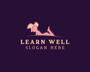 Woman Spa Wellness logo design