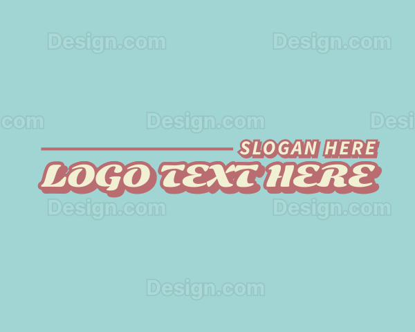 Retro Casual Business Logo