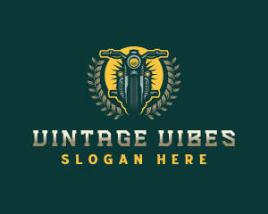 Vintage Motorcycle Vehicle logo design