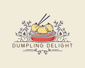 Dumpling Cuisine Restaurant logo design