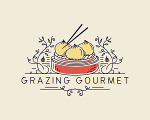 Dumpling Cuisine Restaurant logo design