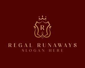 Regal Hotel Shield logo design